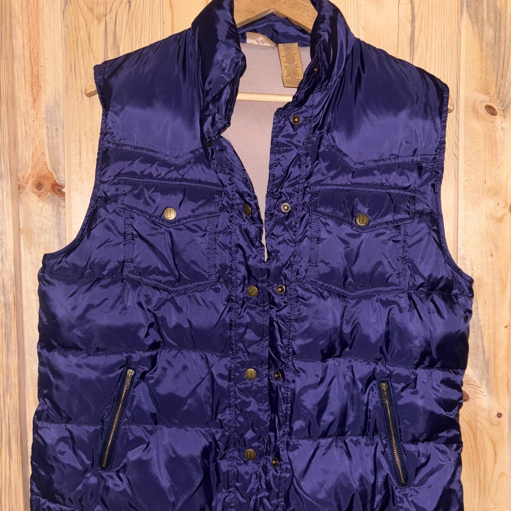 Wrangler Navy Puffer Jacket